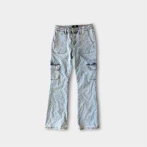 7 For All Mankind Girls Cargo Bootcut Jeans Sunday 10